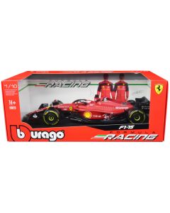 Ferrari F1-75 #16 Charles Leclerc "Ferrari Racing" Formula One F1 (2022) "Formula Racing" Series 1/18 Diecast Model Car by Bburago