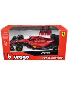 Ferrari F1-75 #16 Charles Leclerc "Ferrari Racing" Formula One F1 World Championship (2022) "Formula Racing" Series 1/43 Diecast Model Car by Bburago