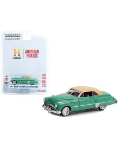 1949 Buick Roadmaster Convertible Green with Tan Soft Top "American Pickers" (2010-Current) TV Series "Hollywood Series" Release 37 1/64 Diecast Model Car by Greenlight