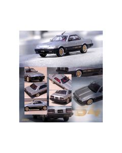 Nissan Skyline 2000 RS-X Turbo (DR30) RHD (Right Hand Drive) Silver and Black 1/64 Diecast Model Car by Inno Models