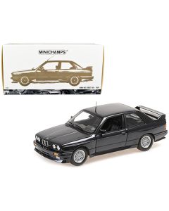 1989 BMW M3 Street EVO Dark Blue Metallic 1/18 Diecast Model Car by Minichamps