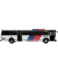 1980 Grumman 870 Advanced Design Transit Bus Metro Houston "40 Park Place" "Vintage Bus & Motorcoach Collection" 1/87 Diecast Model by Iconic Replicas