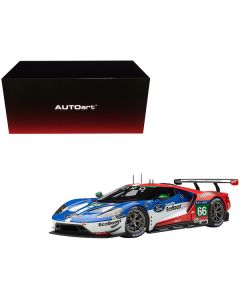 Ford GT #66 B. Johnson - S. Mucke - O. Pla Le Mans (2016) 1/18 Model Car by Autoart