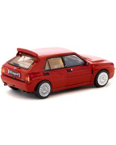 Lancia Delta HF Integrale Red "Road64" Series 1/64 Diecast Model Car by Tarmac Works