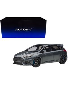 2016 Ford Focus RS Stealth Gray Metallic 1/18 Model Car by Autoart