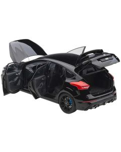 2016 Ford Focus RS Shadow Black 1/18 Model Car by Autoart