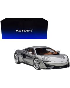 Mclaren 570S Blade Silver 1/18 Model Car by Autoart