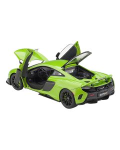 Mclaren 675LT Napier Green with Black Wheels 1/18 Model Car by Autoart