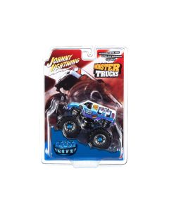 "Frost Bite" Monster Truck "I Scream You Scream" with Black Wheels "Monster Trucks" Series 1/64 Diecast Model by Johnny Lightning