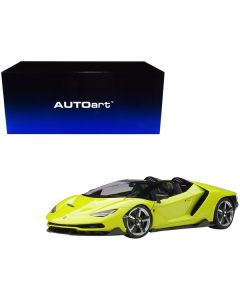 Lamborghini Centenario Roadster Verde Scandal / Solid Light Green 1/18 Model Car by Autoart