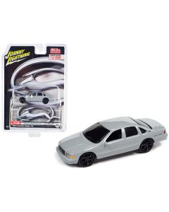 1996 Chevrolet Impala SS Matt Gray Limited Edition to 3600 pieces Worldwide 1/64 Diecast Model Car by Johnny Lightning