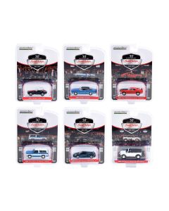 Barrett Jackson "Scottsdale Edition" Set of 6 Cars Series 11 1/64 Diecast Model Cars by Greenlight