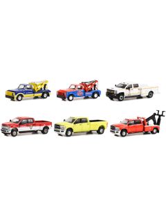 "Dually Drivers" Set of 6 Trucks Series 11 1/64 Diecast Model Cars by Greenlight