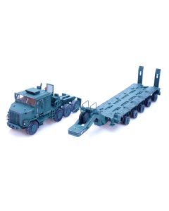 M1070 Heavy Equipment Transporter Army Green "Armor Premium" Series 1/72 Diecast Model by Panzerkampf