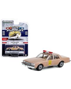 1987 Chevrolet Caprice Beige Metallic "Iowa State Patrol" "Hot Pursuit" Series 43 1/64 Diecast Model Car by Greenlight