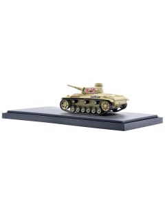 German Sd. Kfz. 141 PzKpfw III Ausf. G Medium Tank - Deutsches Afrika Korps North Africa 1941 1/72 Diecast Model by Panzerkampf