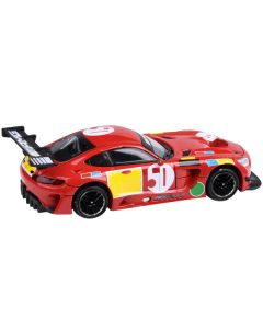 2021 Mercedes-AMG GT3 "24 Hours of Spa 50th Anniversary" Livery 1/64 Diecast Model Car by Paragon Models