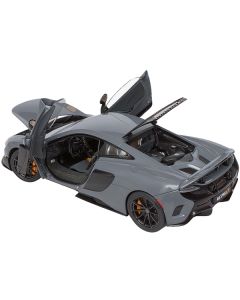 Mclaren 675LT Chicane Gray 1/18 Model Car by Autoart