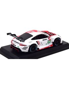 Porsche 911 RSR #91 Gianmaria Bruni - Richard Lietz - Frederic Makowiecki "Porsche GT Team" 24 Hours of Le Mans (2020) 1/24 Diecast Model Car by Bburago