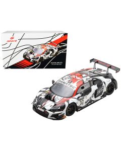 Audi R8 LMS GT3 #32 Dries Vanthoor - Kelvin van der Linde - Charles Weerts 2nd Place 24 Hours of Spa (2021) Limited Edition to 300 pieces Worldwide 1/18 Model Car by Spark