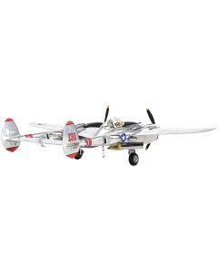 Lockheed P-38J Lightning Fighter Plane "Major Thomas McGuire U.S. Army Air Force 431st Fighter Squadron" (1944) 1/72 Diecast Model by JC Wings