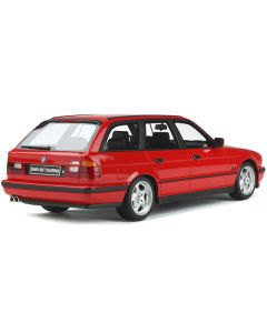 1994 BMW M5 E34 Touring Mugello Red Limited Edition to 3000 pieces Worldwide 1/18 Model Car by Otto Mobile