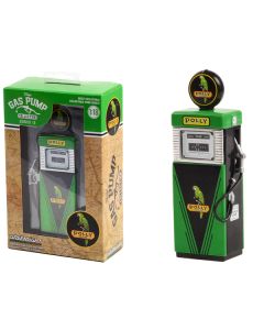 1951 Wayne 505 Gas Pump "Polly Gas" Green and Black "Vintage Gas Pumps" Series 13 1/18 Diecast Model by Greenlight