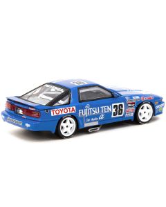 Toyota Supra Turbo (MA70) RHD (Right Hand Drive) #36 Masanori Sekiya - Hitoshi Ogawa JTC (Japanese Touring Car Championship) (1990) "Hobby64" Series 1/64 Diecast Model Car by Tarmac Works