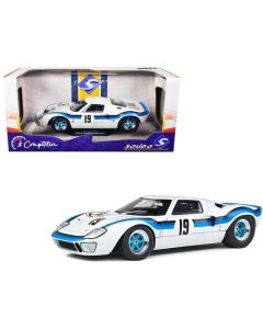 Ford GT40 MK.1 RHD (Right Hand Drive) #19 Emilio Marta "Angola Championship" (1973) "Competition" Series 1/18 Diecast Model Car by Solido