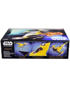 Skill 2 Model Kit Naboo Starfighter Spaceship "Star Wars: Episode I - The Phantom Menace" (1999) Movie 1/48 Scale Model by AMT