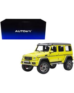 Mercedes Benz G500 4X4 2 Electric Beam/ Yellow 1/18 Model Car by Autoart