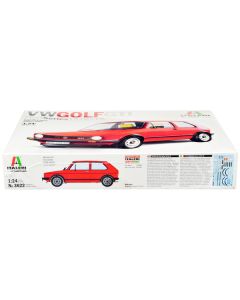 Skill 3 Model Kit 1976-78 Volkswagen Golf GTI First Series 1/24 Scale Model by Italeri