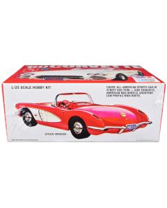 Skill 2 Model Kit 1960 Chevrolet Corvette "Street Rods" 1/25 Scale Model by AMT