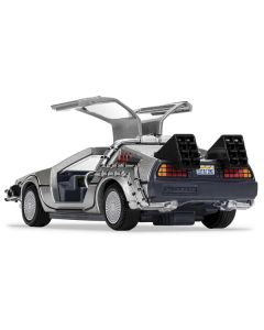 DMC DeLorean Time Machine with Doc Brown Figure "Back to the Future" (1985) Movie Diecast Model Car by Corgi