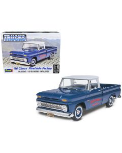 Level 4 Model Kit 1966 Chevrolet Fleetside Pickup Truck 1/25 Scale Model by Revell