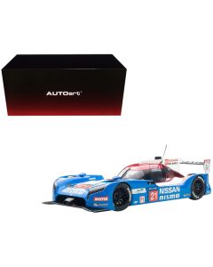 Nissan GT-R LM Nismo Le Mans 2015 T. Matsuda M. Shulzhitskiy L. Ordonez #21 1/18 Model Car by Autoart