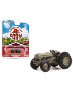 1943 Ford 2N Tractor Brown "U.S. Army" "Down on the Farm" Series 7 1/64 Diecast Model by Greenlight