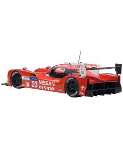 Nissan GT-R LM Nismo Le Mans 2015 O. Pla J. Mardenborough M. Chilton #23 1/18 Model Car by Autoart