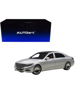 Mercedes Maybach S Class S600 Silver 1/18 Model Car by Autoart