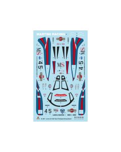 Skill 3 Model Kit Lancia LC2 "World Sport Prototype Championship" 1/24 Scale Model by Italeri