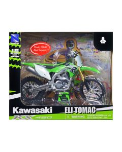 Kawasaki KX 450 #1 Eli Tomac Green 1/12 Diecast Motorcycle Model by New Ray