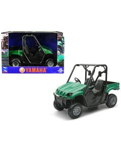 2008 Yamaha Rhino 700 F1 4x4 Off Road ATV Green 1/12 Diecast Model by New Ray