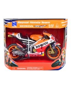 Honda RC213V Motorcycle #93 Marc Marquez "Repsol Honda Team" MotoGP (2015) 1/12 Diecast Model by New Ray