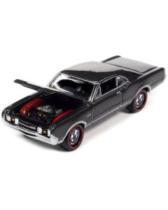 1967 Oldsmobile 442 W-30 Antique Pewter Gray Metallic "MCACN (Muscle Car and Corvette Nationals)" Limited Edition to 4164 pieces Worldwide "Muscle Cars USA" Series 1/64 Diecast Model Car by Johnny Lightning