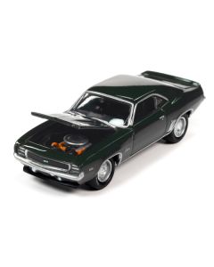 1969 Chevrolet COPO Camaro RS Fathom Green Metallic "MCACN (Muscle Car and Corvette Nationals)" Limited Edition to 4140 pieces Worldwide "Muscle Cars USA" Series 1/64 Diecast Model Car by Johnny Lightning