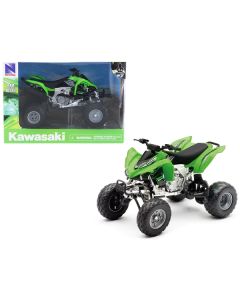 Kawasaki KFX 450R ATV Green 1/12 Motorcycle Model by New Ray