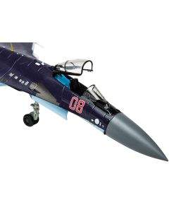 Sukhoi Su-35 Fighter Aircraft #08 "Russian Air Force" 1/72 Diecast Model by Air Force 1