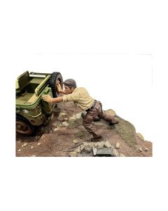 "4X4 Mechanic" Figure 5 for 1/18 Scale Models by American Diorama