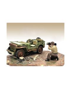 "4X4 Mechanic" Figure 7 for 1/18 Scale Models by American Diorama