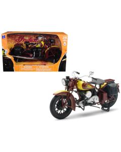 1934 Indian Sport Scout Bike 1/12 Diecast Motorcycle Model by New Ray